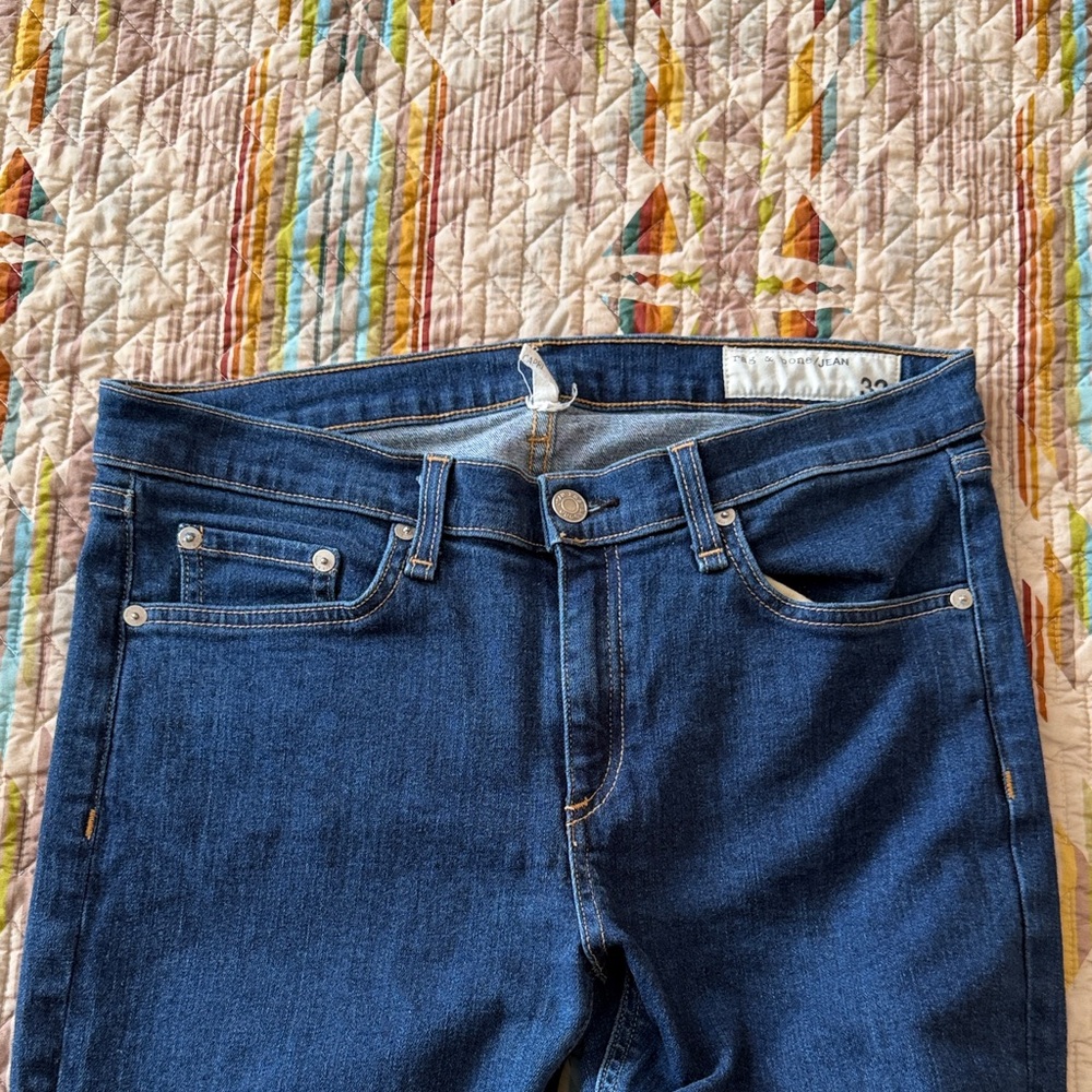 Rag and Bone Classic Denim Skinny Jeans